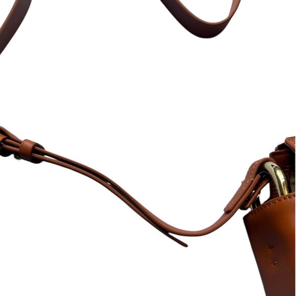 J.Crew - Harper Mini Satchel, Italian Leather - Burning Pecan - Picture 3 of 5